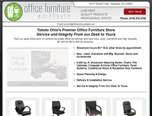 Tablet Screenshot of officefurnituretoledo.com